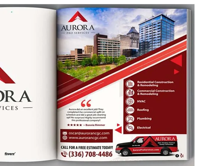 I Will Create Newspaper Ad, Magazine Ad, Flyer, or Print Advert
