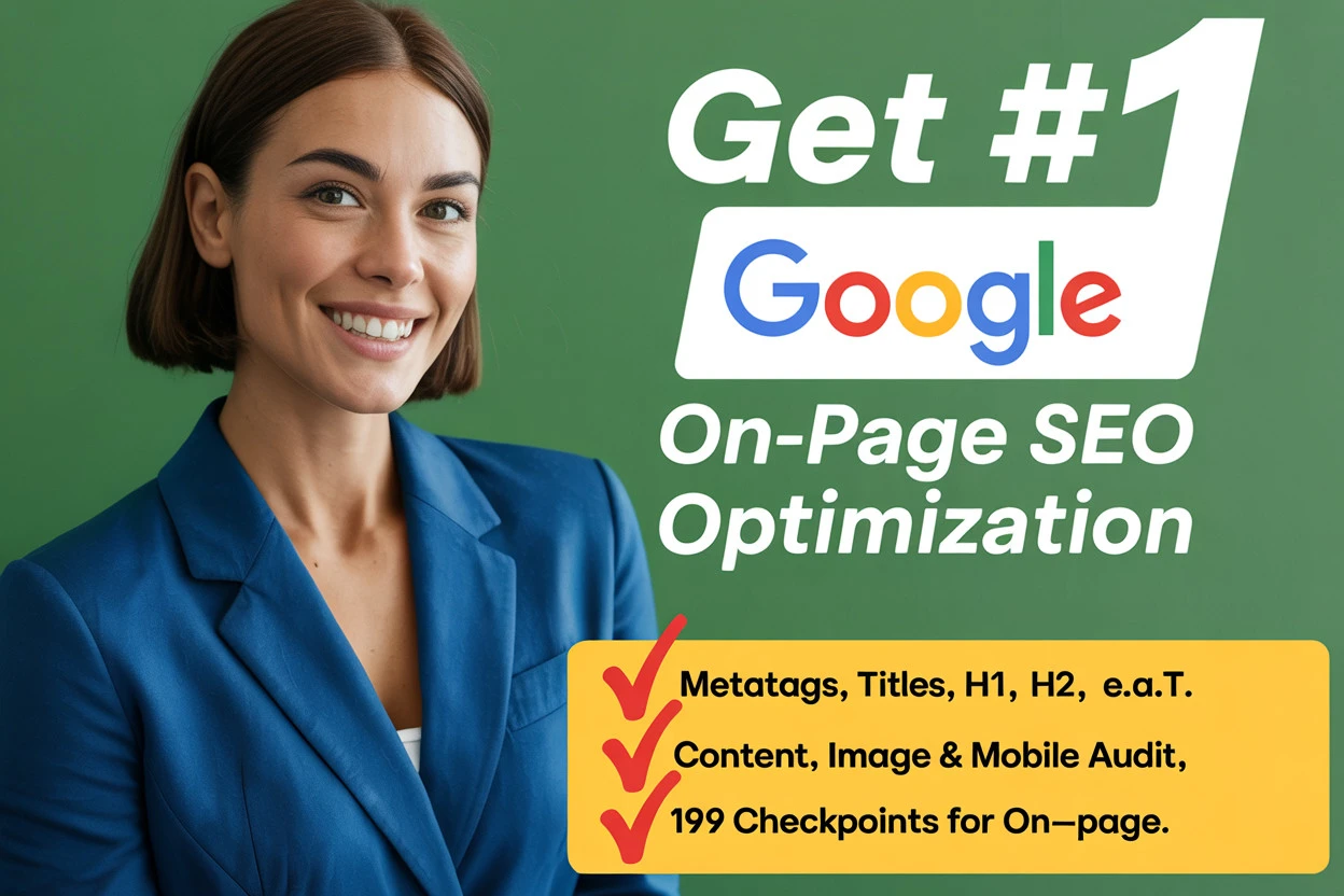 I will do the best on-page SEO optimization for your website
