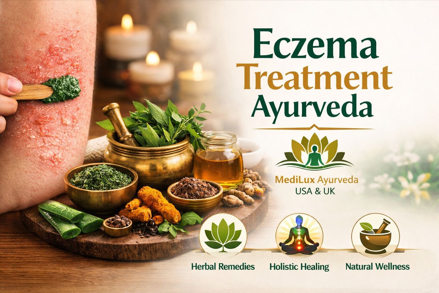Eczema Treatment Ayurveda | Natural Skin Relief by MediLux Ayurveda (USA & UK)