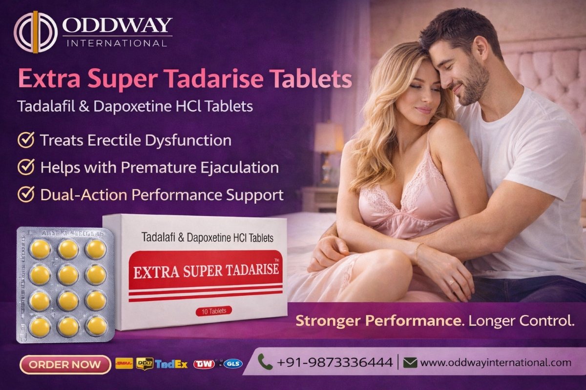 How Extra Super Tadarise 100mg Solves Performance Anxiety and PE