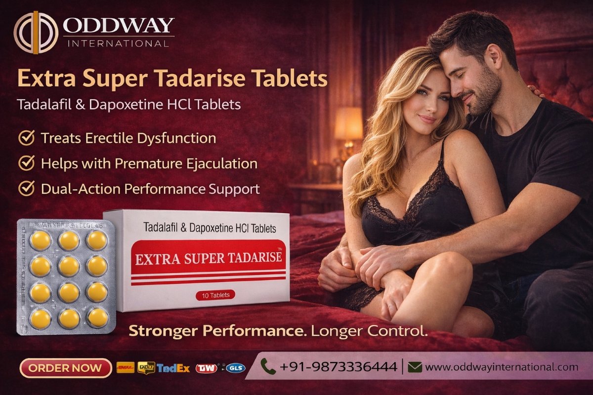 How Extra Super Tadarise 100mg Solves Performance Anxiety and PE