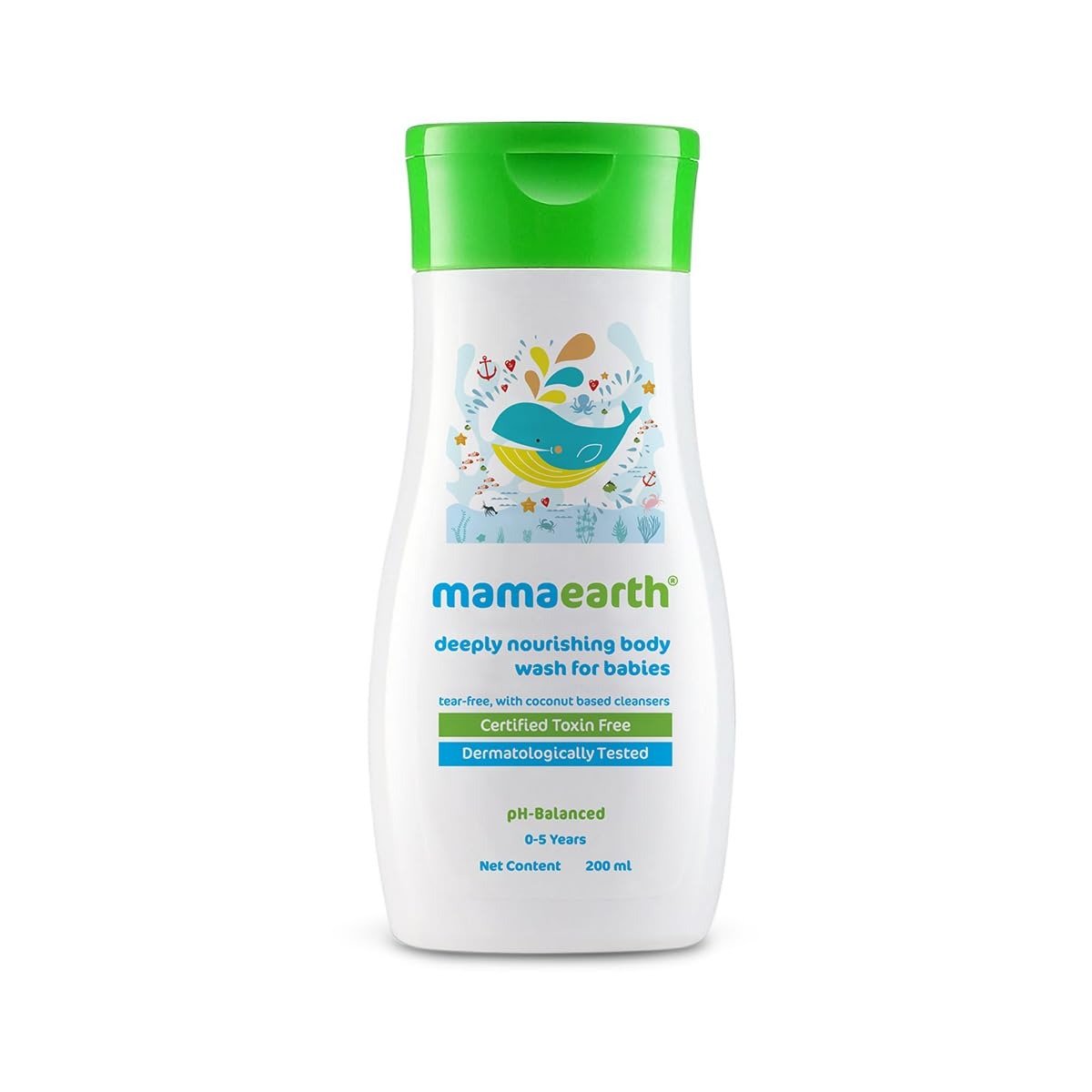 Mamaearth Deeply Nourishing Body Wash – Hydrating Daily Cleanser for Soft, Smoo