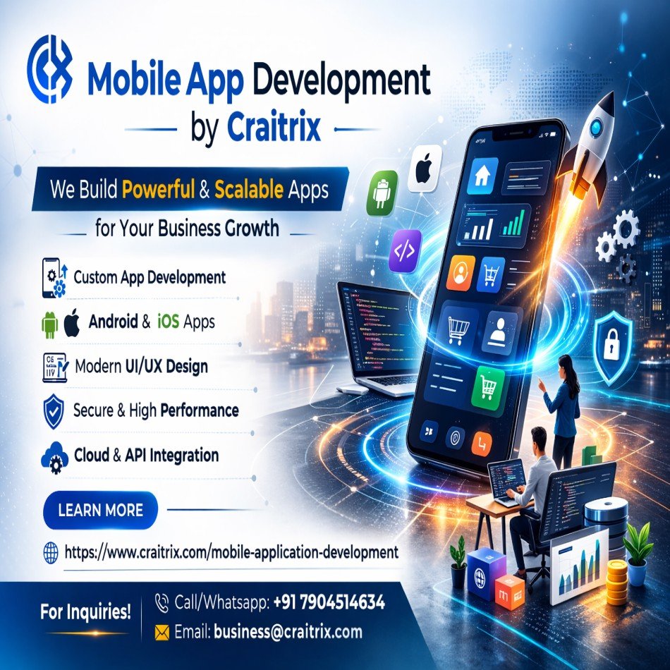 Reliable Mobile Application Development by Craitrix