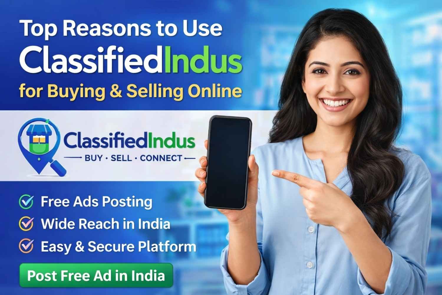 Top Reasons to Use ClassifiedIndus for Buying & Selling Online