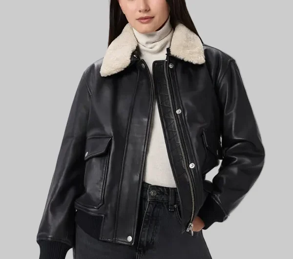 100-Leather-Shearling-Trim-Aviator-Jacket