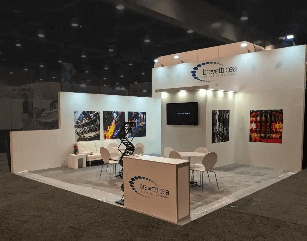 40×40 Trade Show Booth Rental | Radon LLC