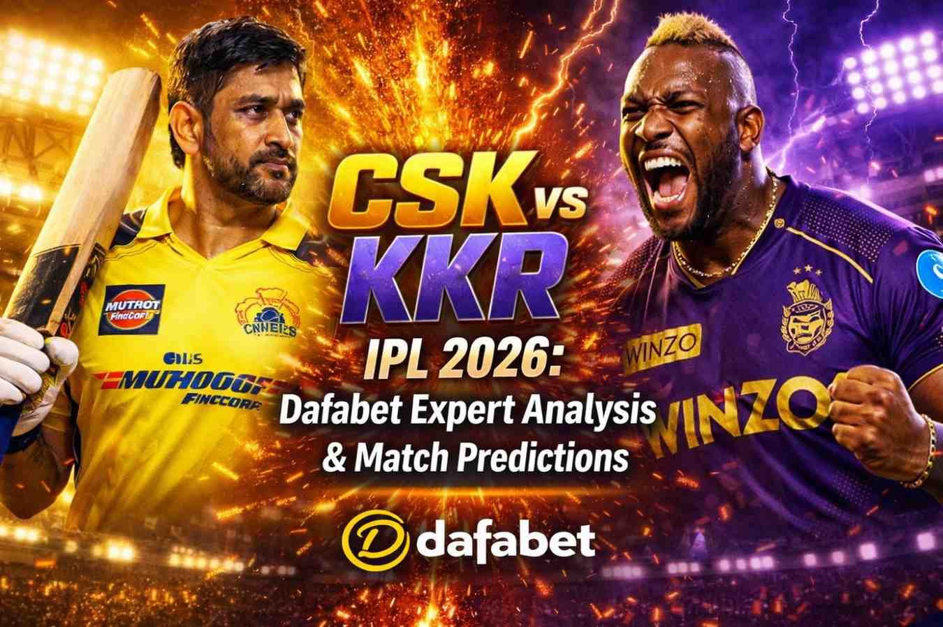 CSK vs KKR Match Insights and Analysis on Dafabet