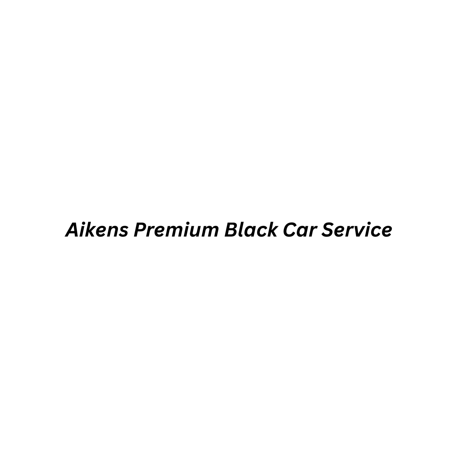 Aikens Premium Black Car Service