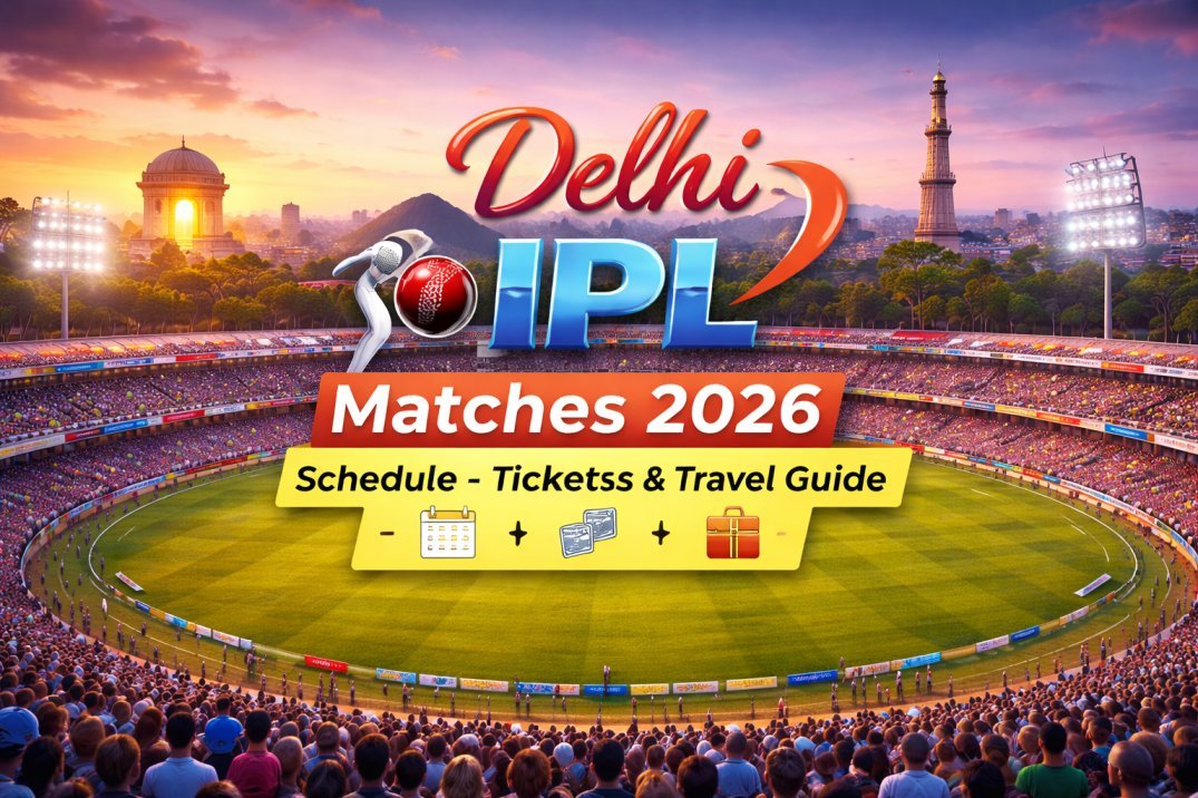 Planning a Trip to Delhi for IPL? Flights, Tickets & Travel Tips