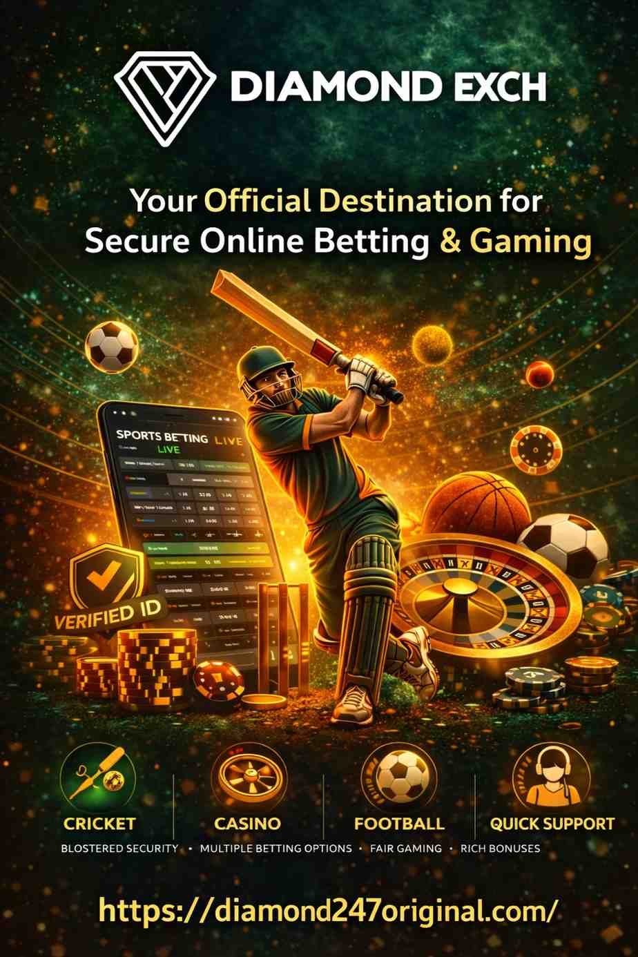 Diamond Exch – Online Platform with Secure Access and Features