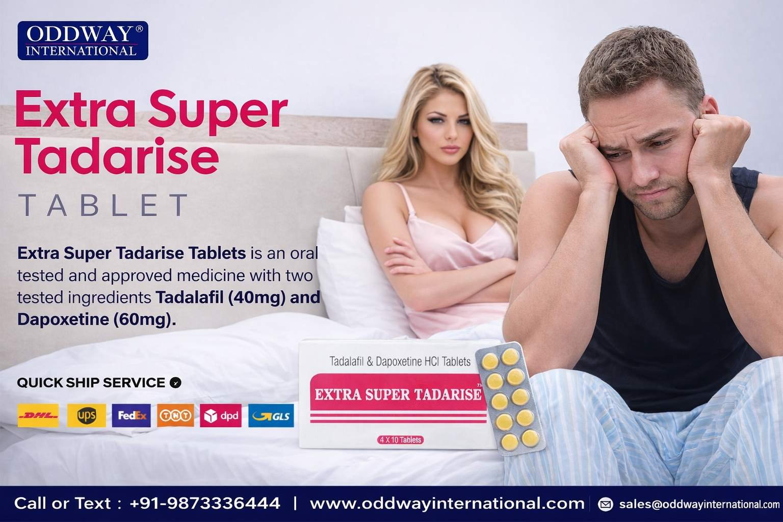 How does the dual-action formula of Extra Super Tadarise 100mg work?