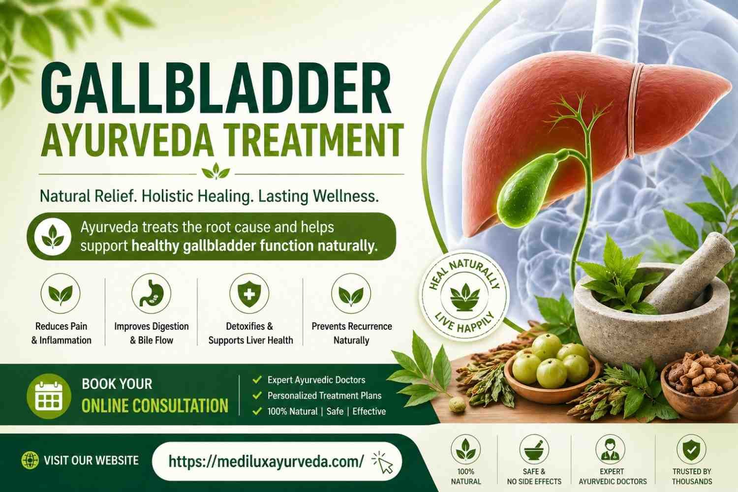 Gallbladder Ayurveda Treatment | Natural Healing – MediLux Ayurveda