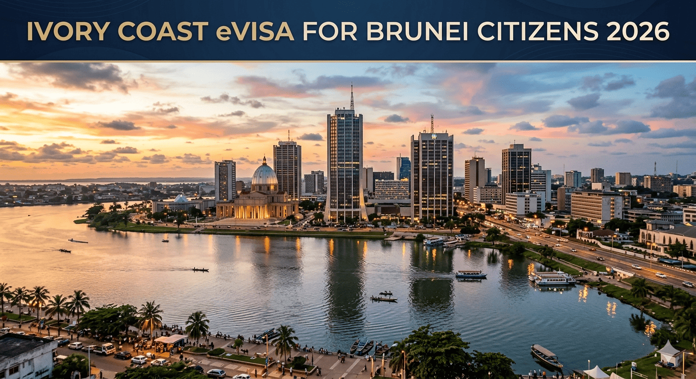 Ivory Coast eVisa for Brunei Citizens 2026: Apply Online, Fees & Processing Time