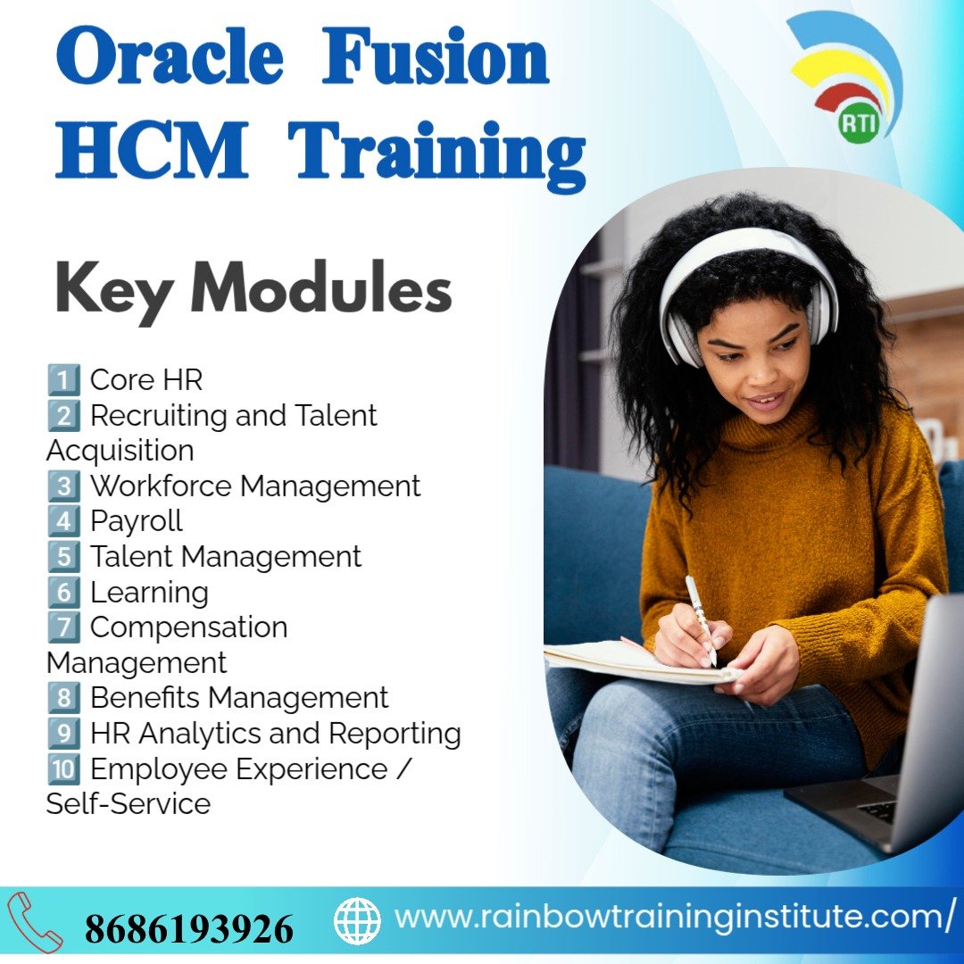 Oracle fusion HCM Online Training