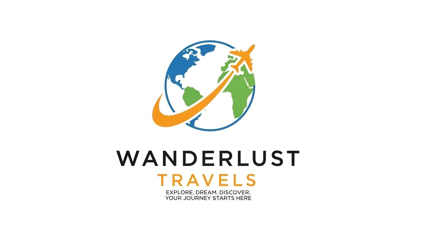 Professional Travel Agency Tourism Vacation Logo Design SEO Guide Ideas