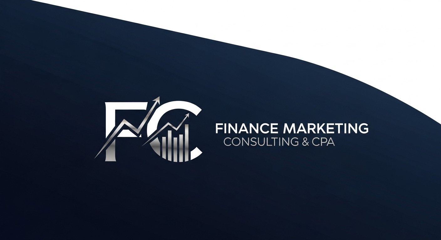 I will design modern finance marketing consulting CPA logo