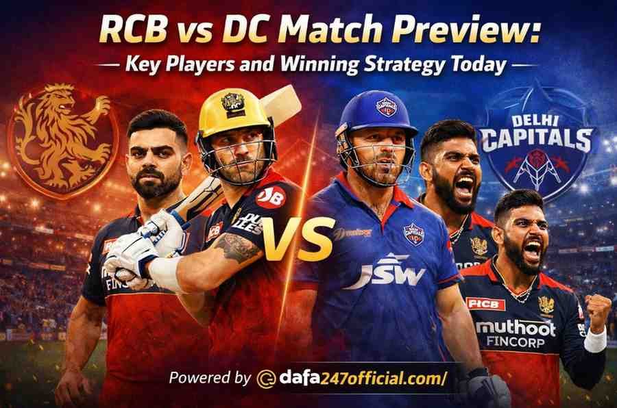 Top Performers in RCB vs DC Clash: Who Can Change the Game Today ?