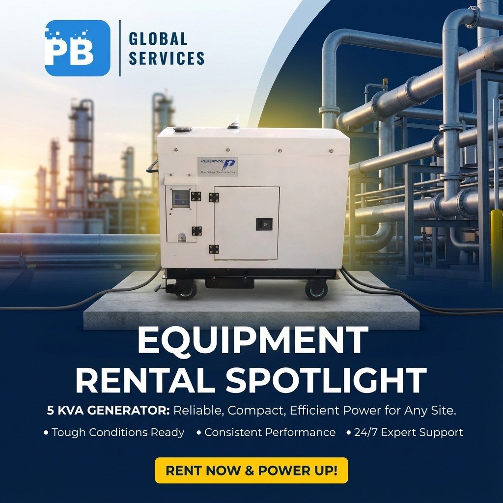 Industrial Diesel Generator Set Oman – PB Global Services