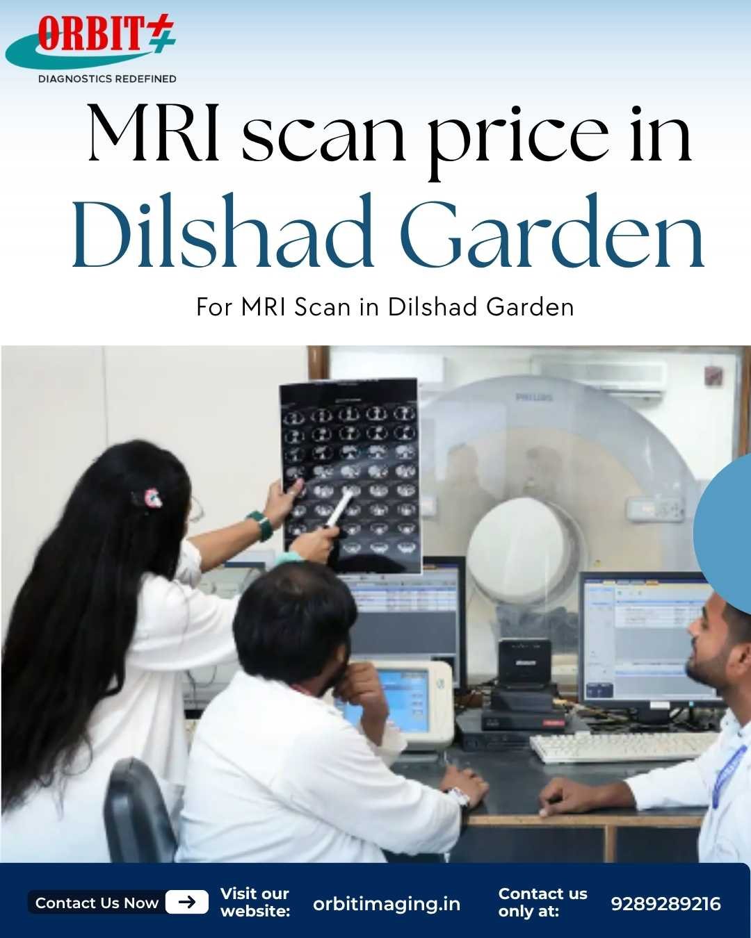 MRI scan price in Dilshad Garden