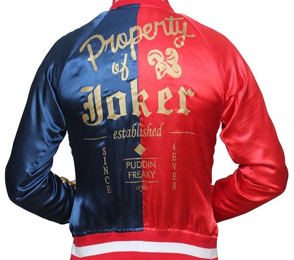 Margot-Robbie-Suicide-Squad-Harley-Quinn-Constume-Bomber-Jacket