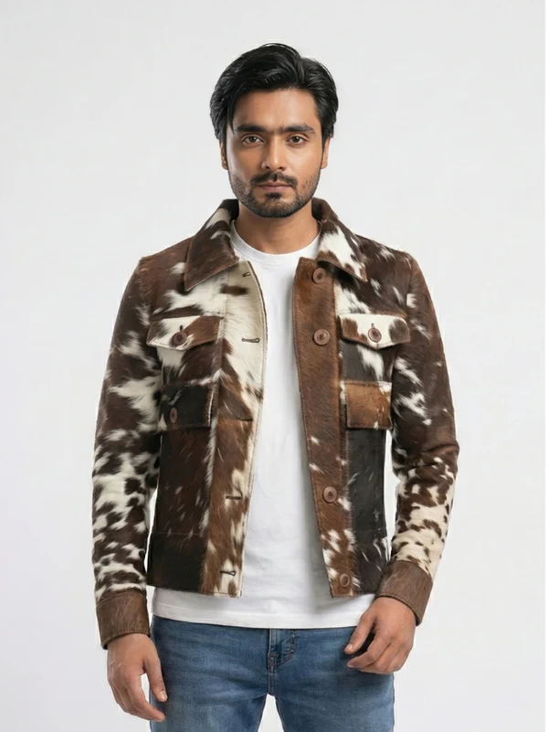 Hair On Leather Jacket