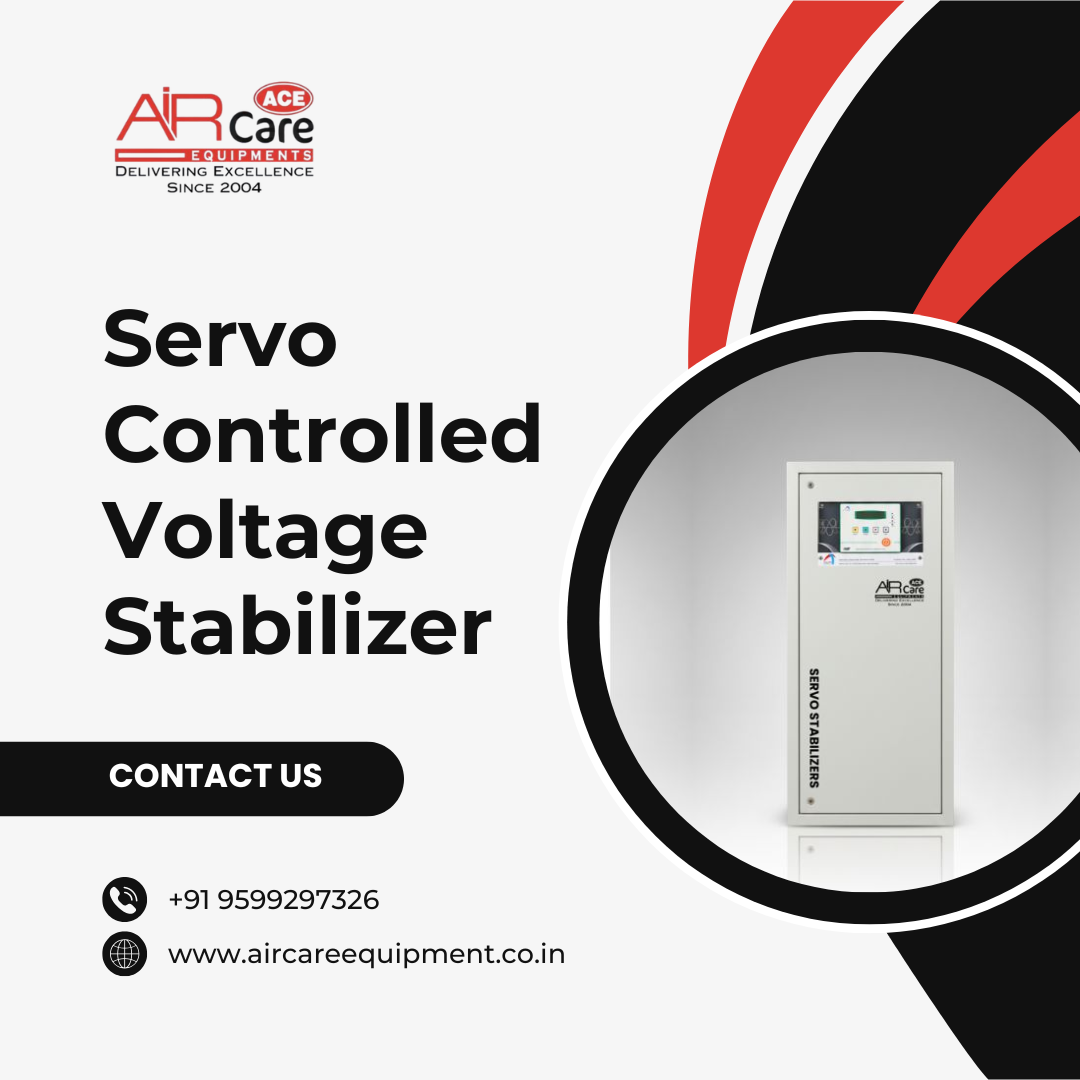 Servo Controlled Voltage Stabilizer | Air Care Equipments