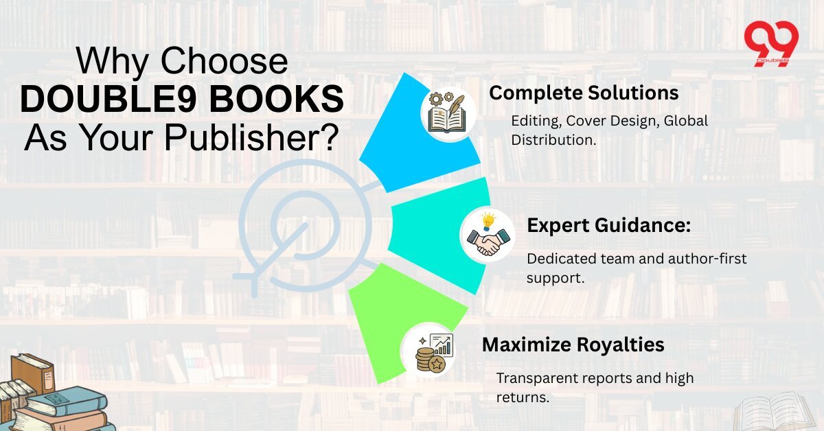 Why choose Double9 Books as your publisher 