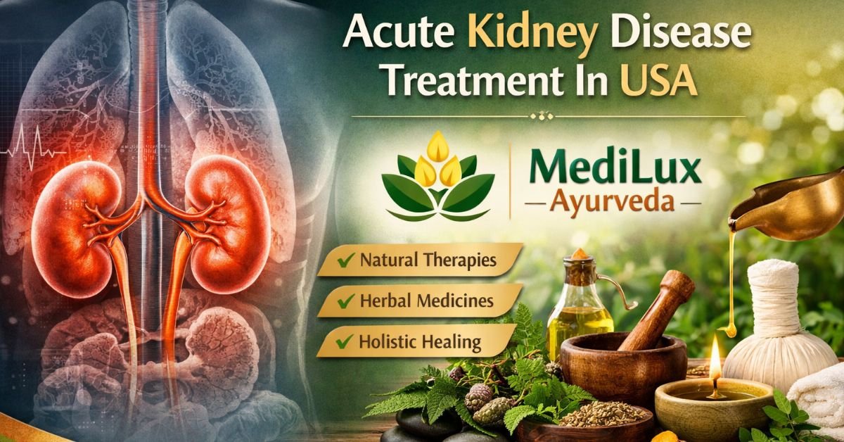 Acute Kidney Disease Treatment In USA| MediLux Ayurveda