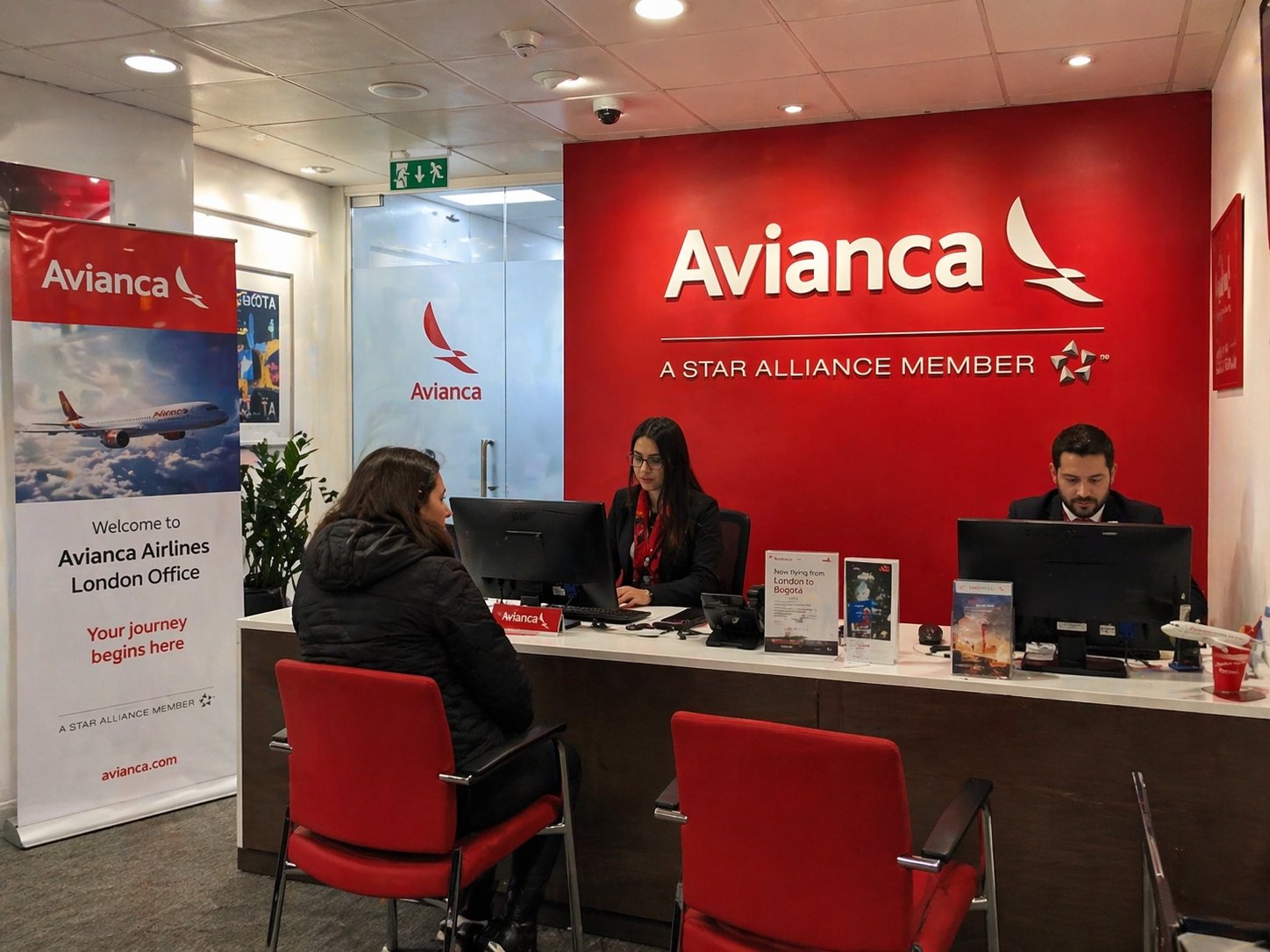 Avianca Airlines London office +1-833-641-1988