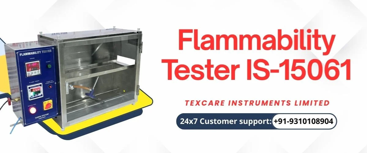 Flammability Tester – Accurate Fire Resistance Testing for Material Safety