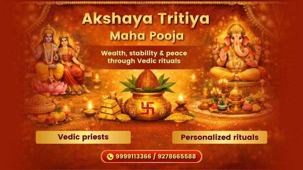 Book Your Akshaya Tritiya Online Maha Pooja for Prosperity