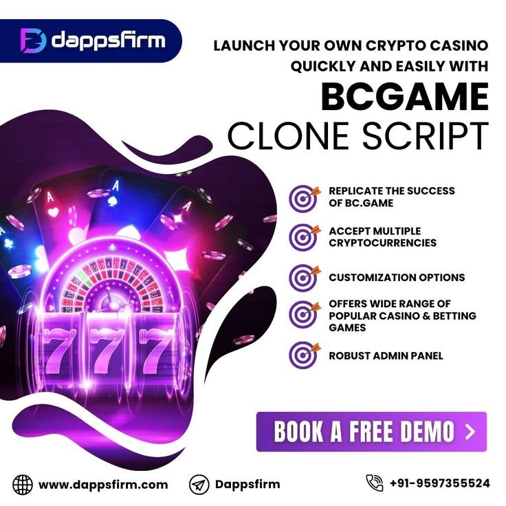 BC.Game Clone Script: Business-Ready Solution for Modern Blockchain Casinos