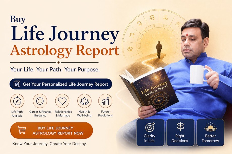 Order Now Life Journey Astrology Report for Guidance