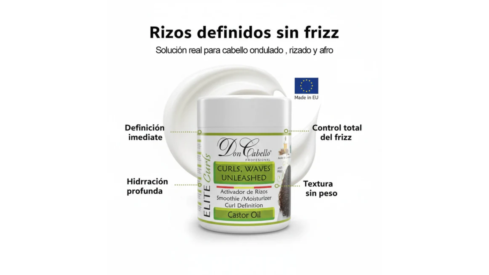 Crema Para Cabello Rizado