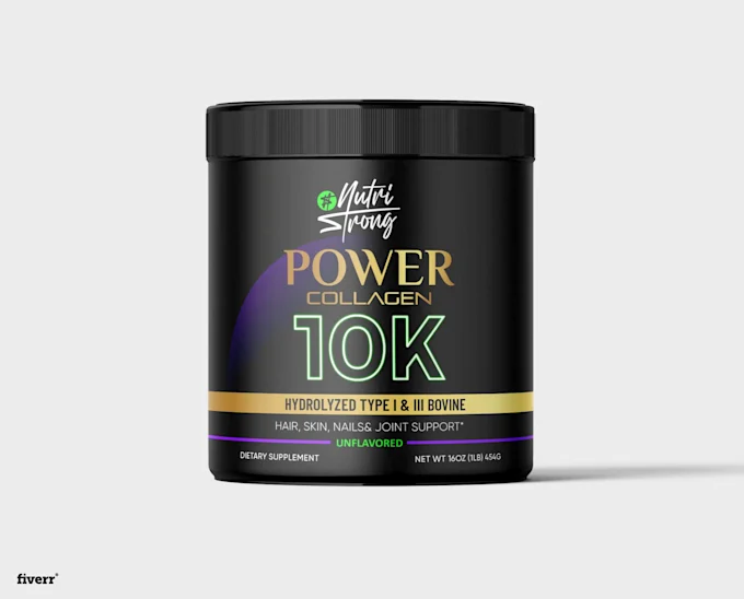 Professional Supplement Label Design for Deception Proof Branding Success