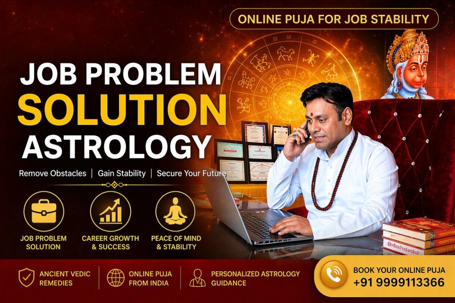 Book Powerful Online Puja for Immediate Job Stability