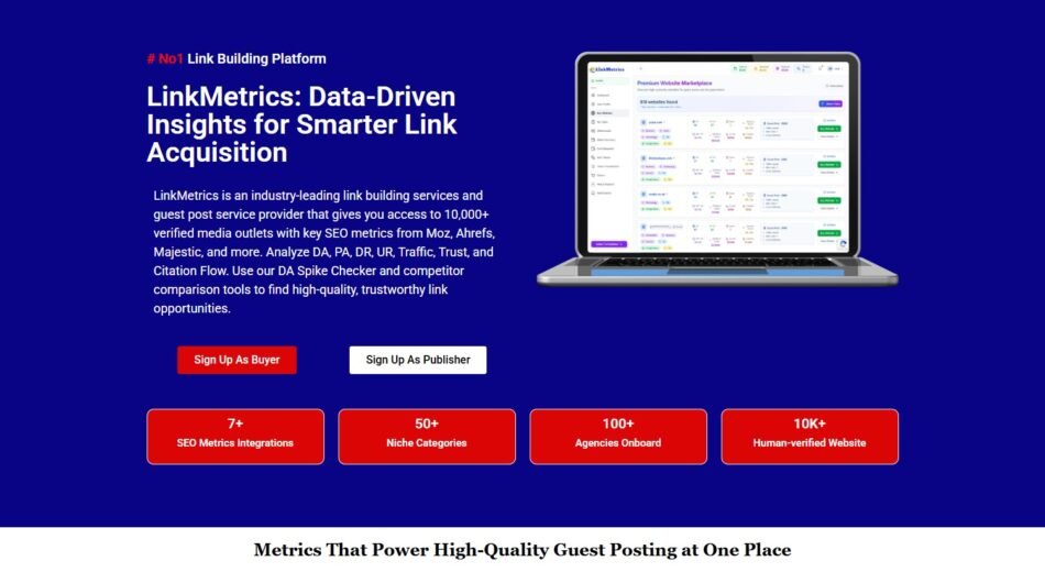 Linkmetrics.io: Smart Link Building for Better Rankings