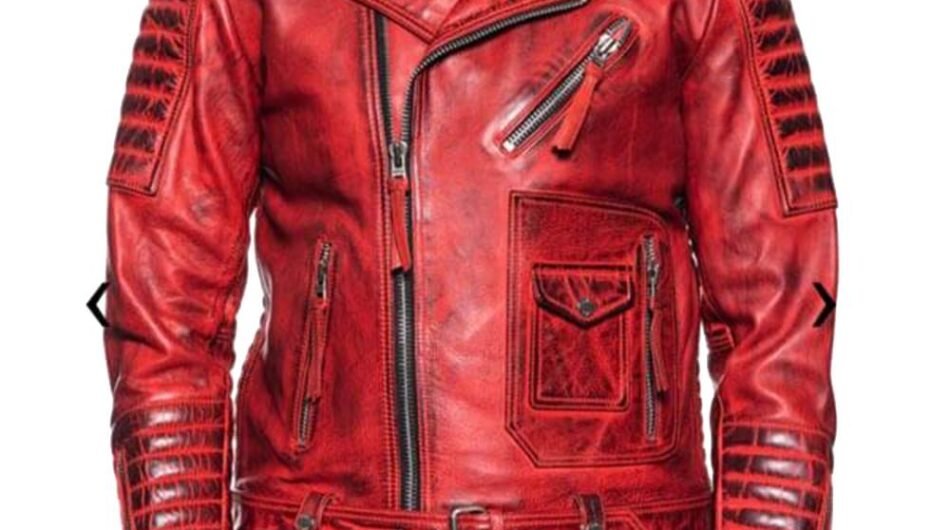 mens-red-leather-jacket