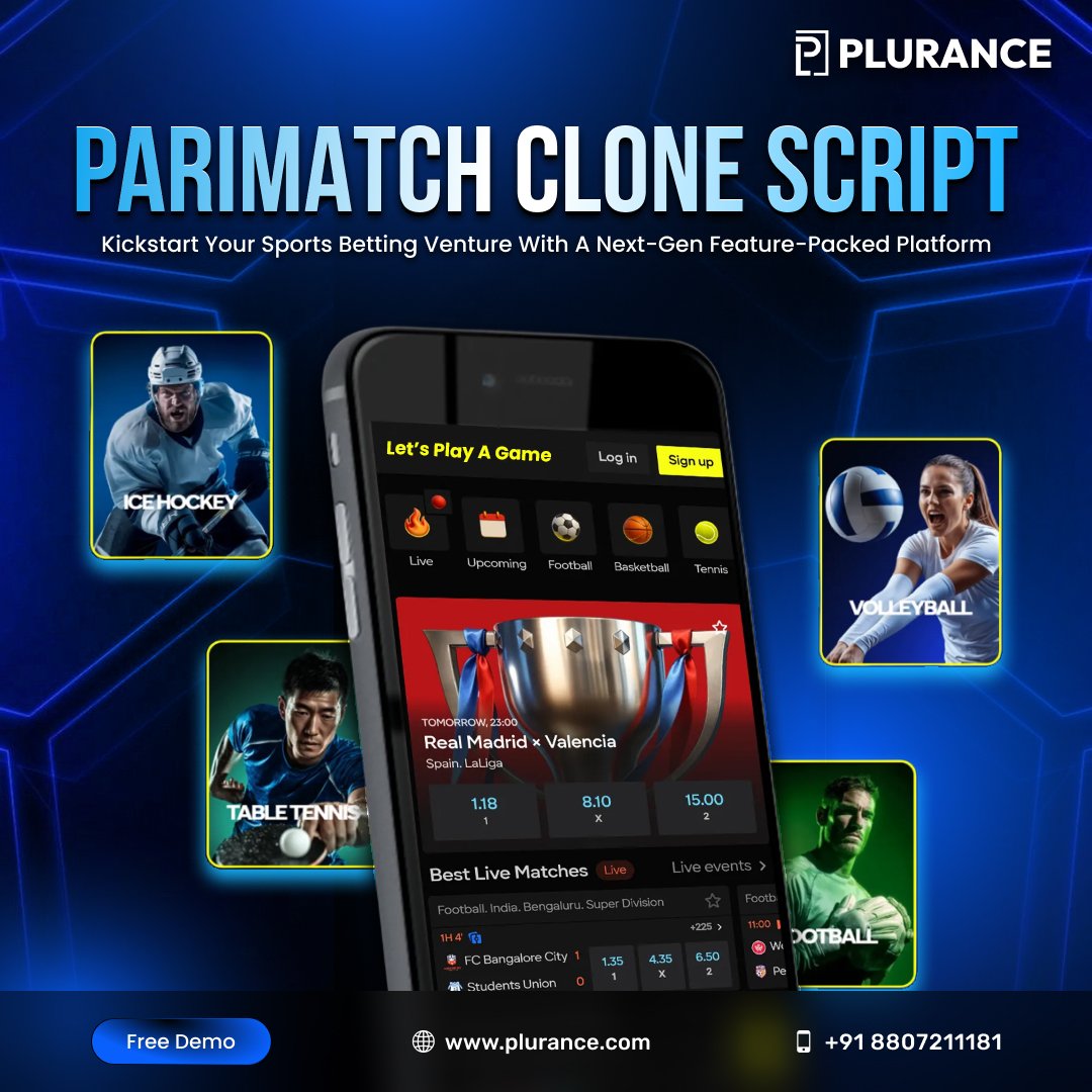 Parimatch Clone Script – Start Your Betting Business Today Without delay