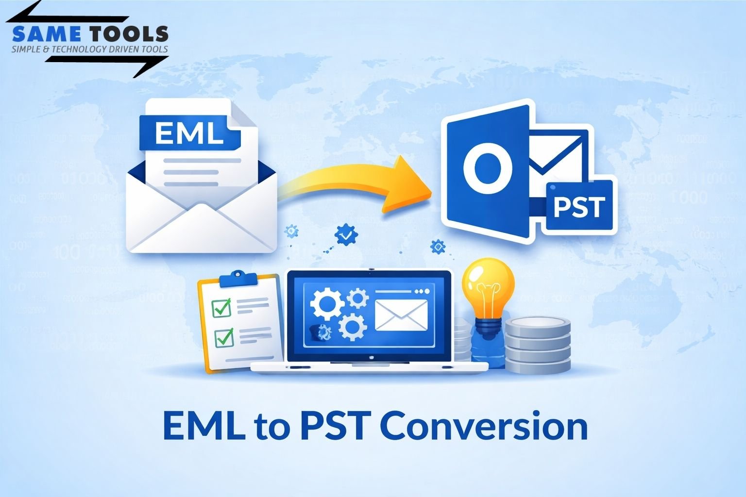 Easy and Secure EML to PST Conversion
