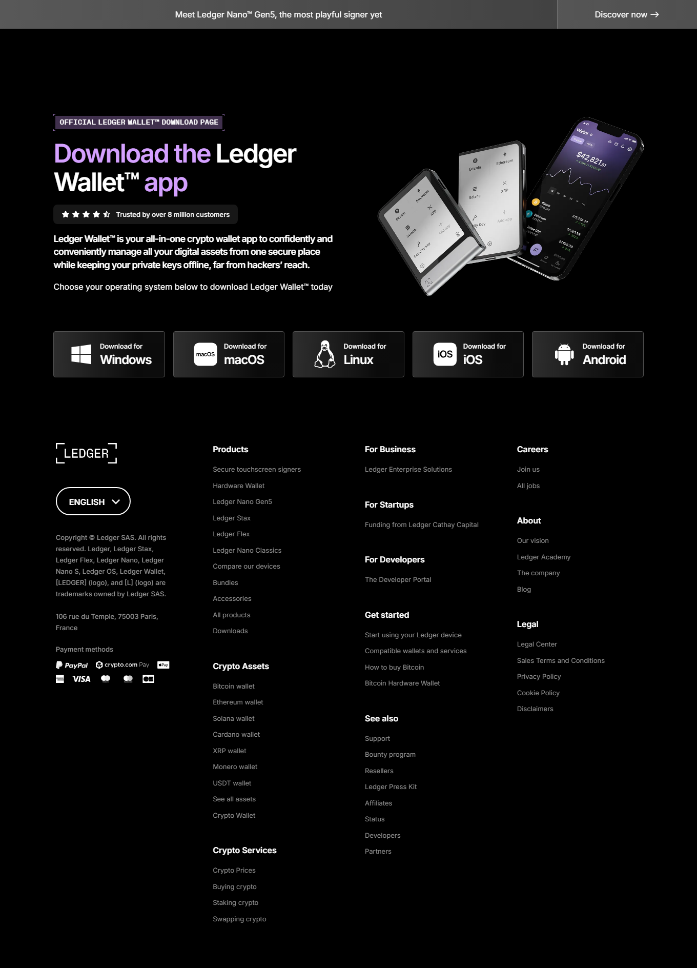Ledger Live Login – Manage Your All Crypto Assets & Wallet