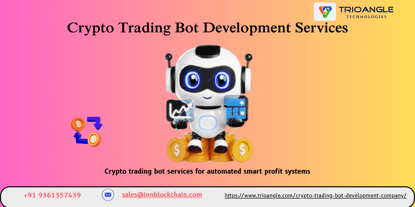Crypto Trading Bot Development Services