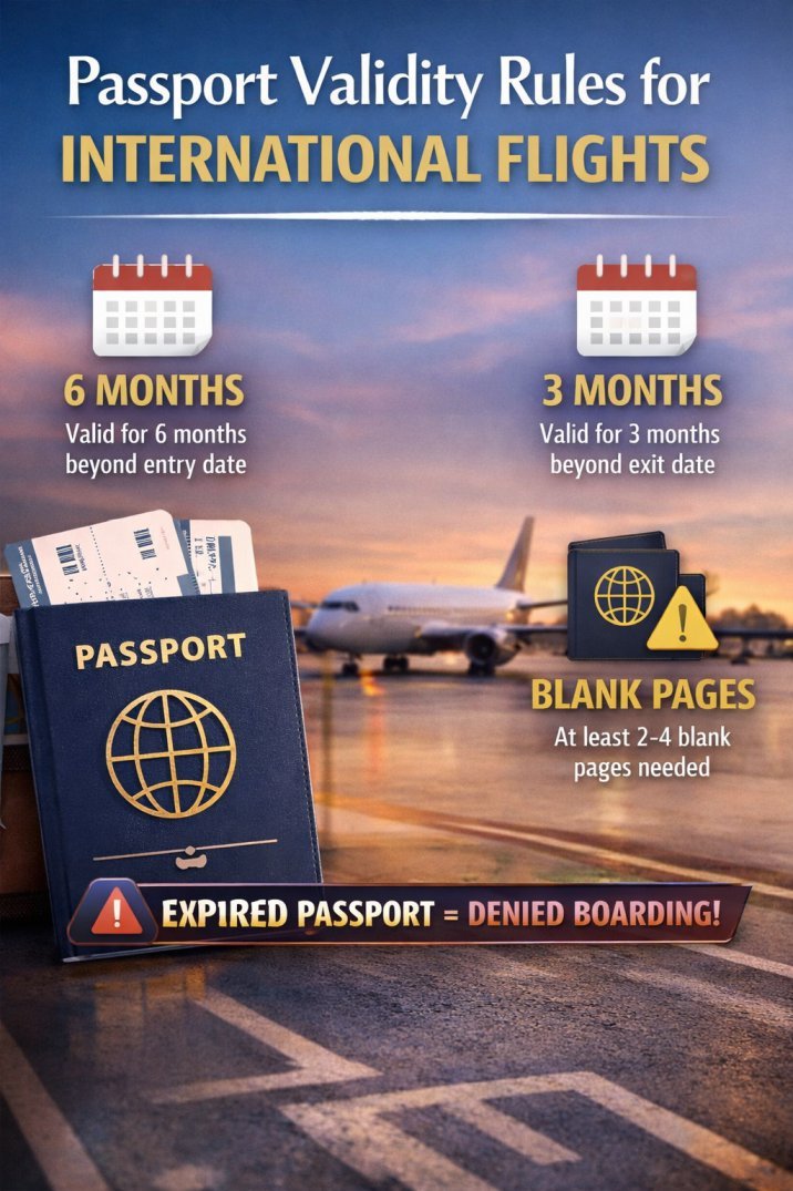 Know Passport Validity Rules Before International Travel