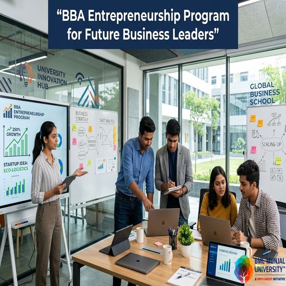 BBA Entrepreneurship Program for Future Business Leaders | BMU