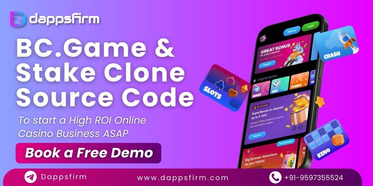 Business-Oriented BC.Game & Stake Clone Solutions with Advanced Gaming Features