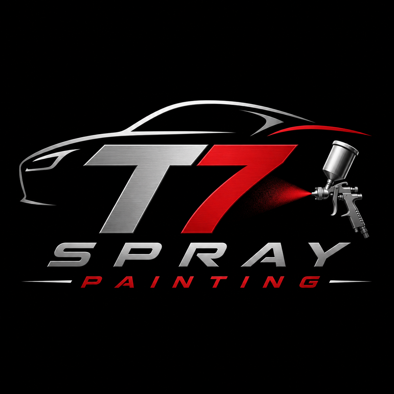 T7 Spray Painting