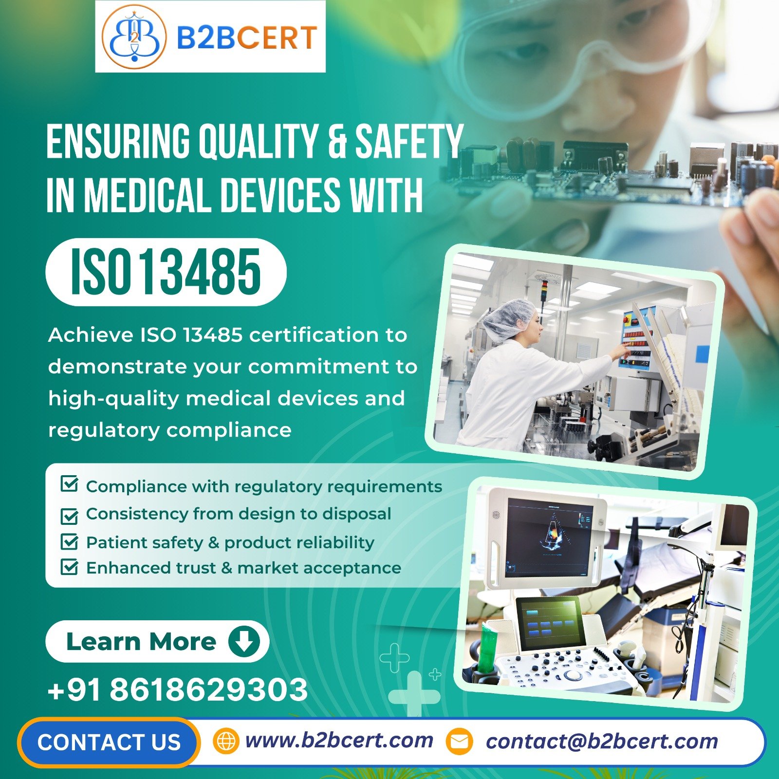 ISO 13485 Certification Consultants in Singapore – B2BCERT
