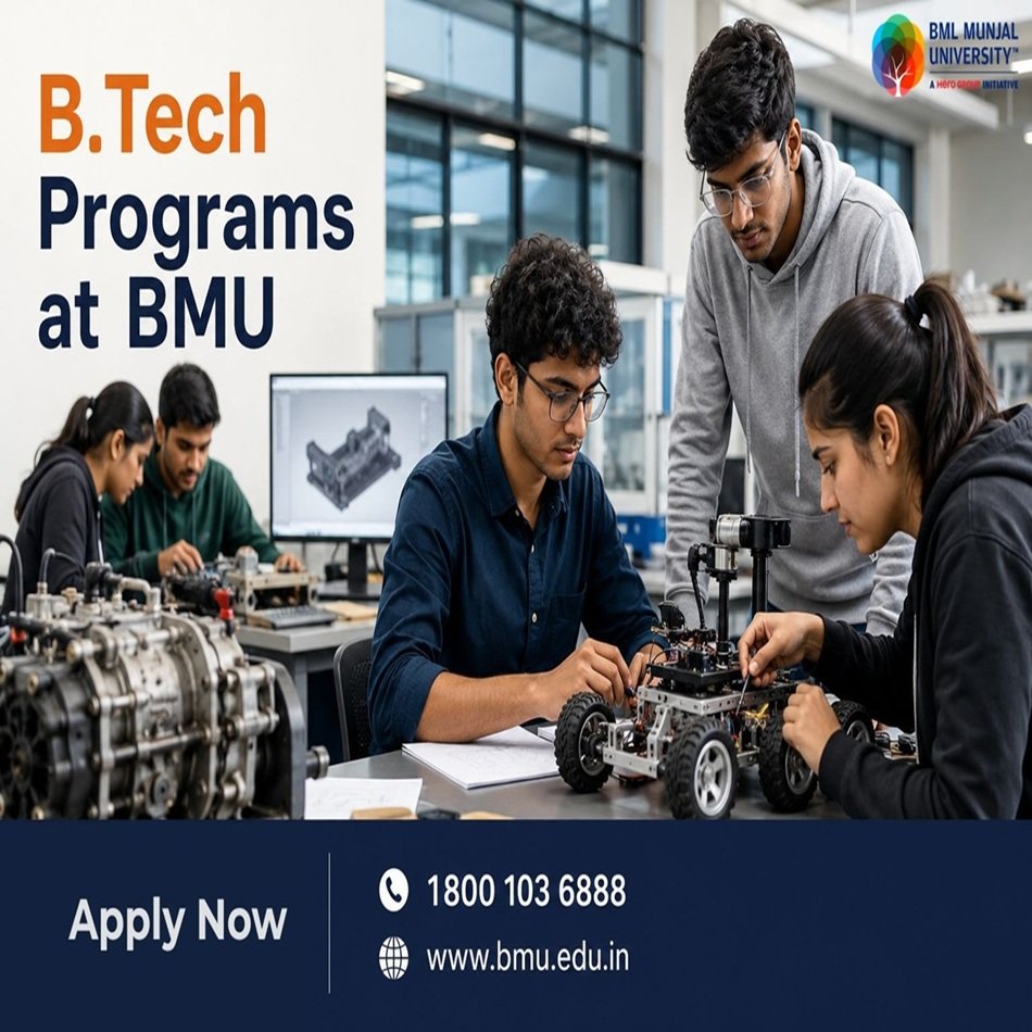 B.Tech Programs at BMU – Build a Strong Engineering Foundation