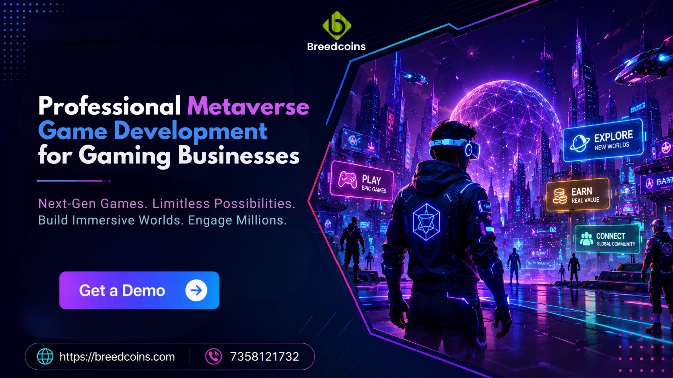Professional Metaverse Game Development for Gaming Businesses