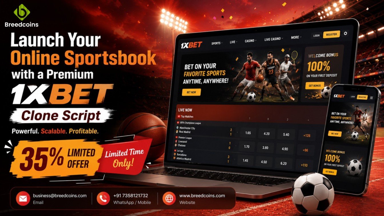 Launch Your Online Sportsbook with a Premium 1XBet Clone Script
